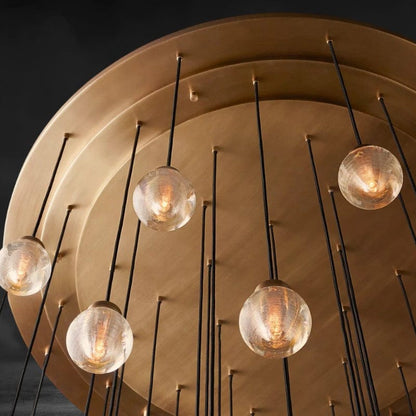 Pearl Round Chandelier 38", 48", 60"