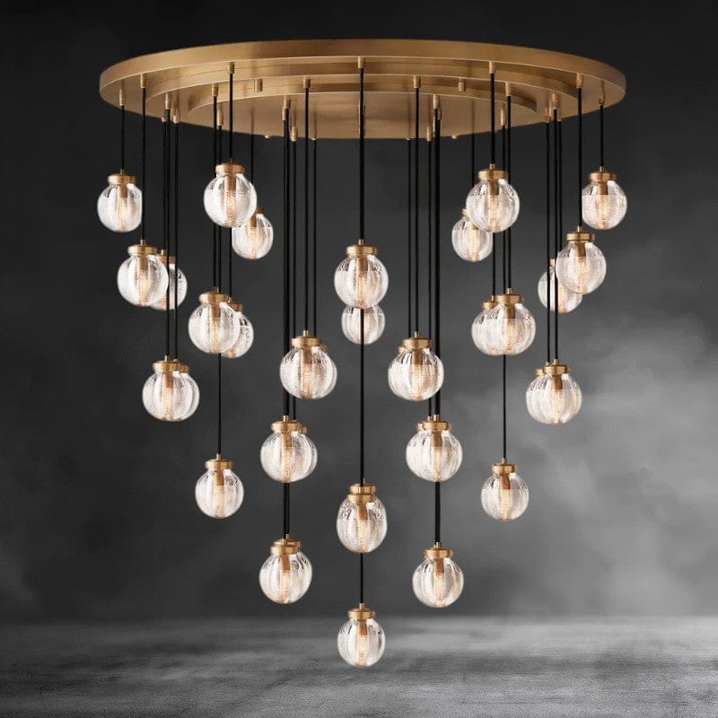 Pearl Round Chandelier 38", 48", 60"