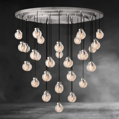 Pearl Round Chandelier 38", 48", 60"