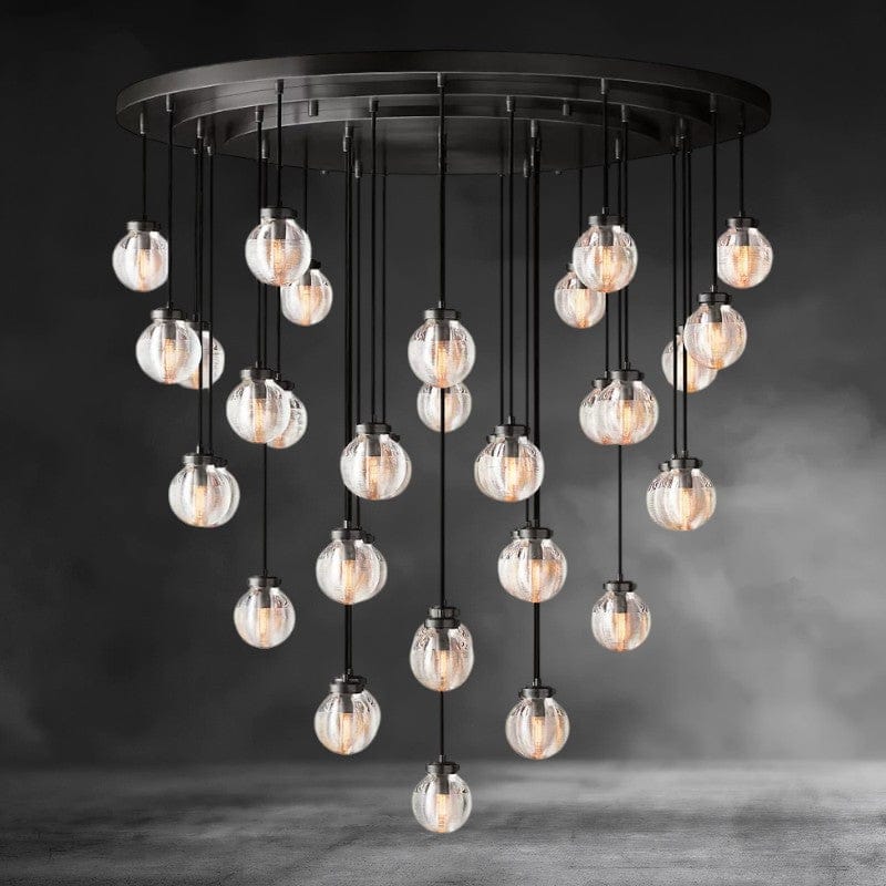 Pearl Round Chandelier 38", 48", 60"
