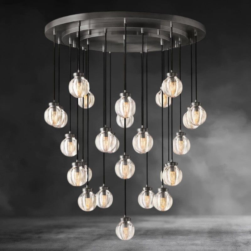 Pearl Round Chandelier 38", 48", 60"