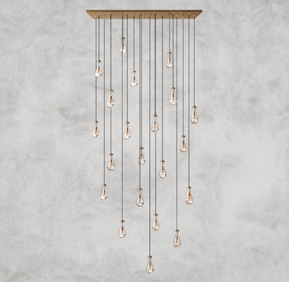 Rain Rectangular Chandelier 54", 72"