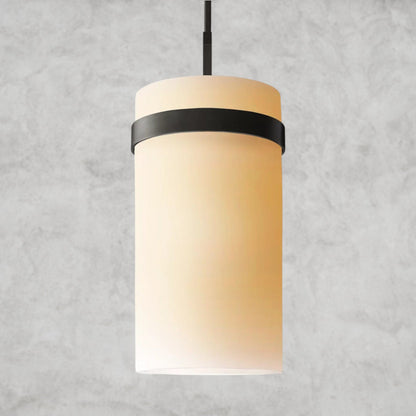 10" / Bronze Ravelle Milk Glass Pendant 5", 8", 10", 12"