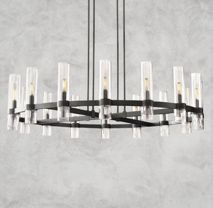 48" / Bronze Ravelle Round Chandelier 36", 48", 60"