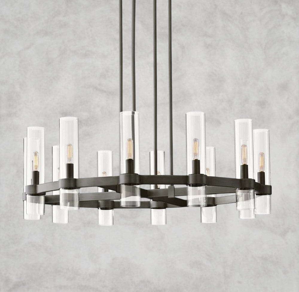 36" / Bronze Ravelle Round Chandelier 36", 48", 60"