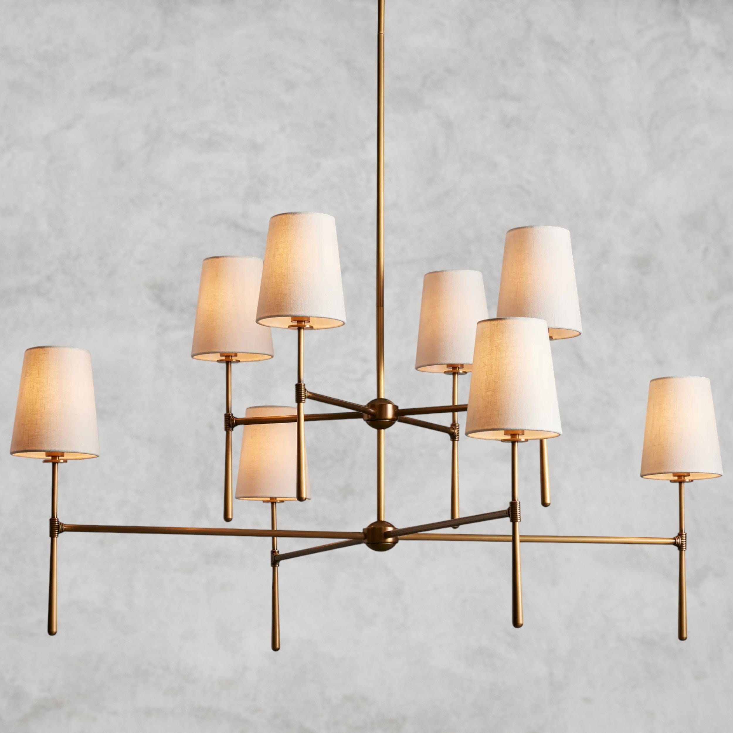 Brass Rhodes Chandelier