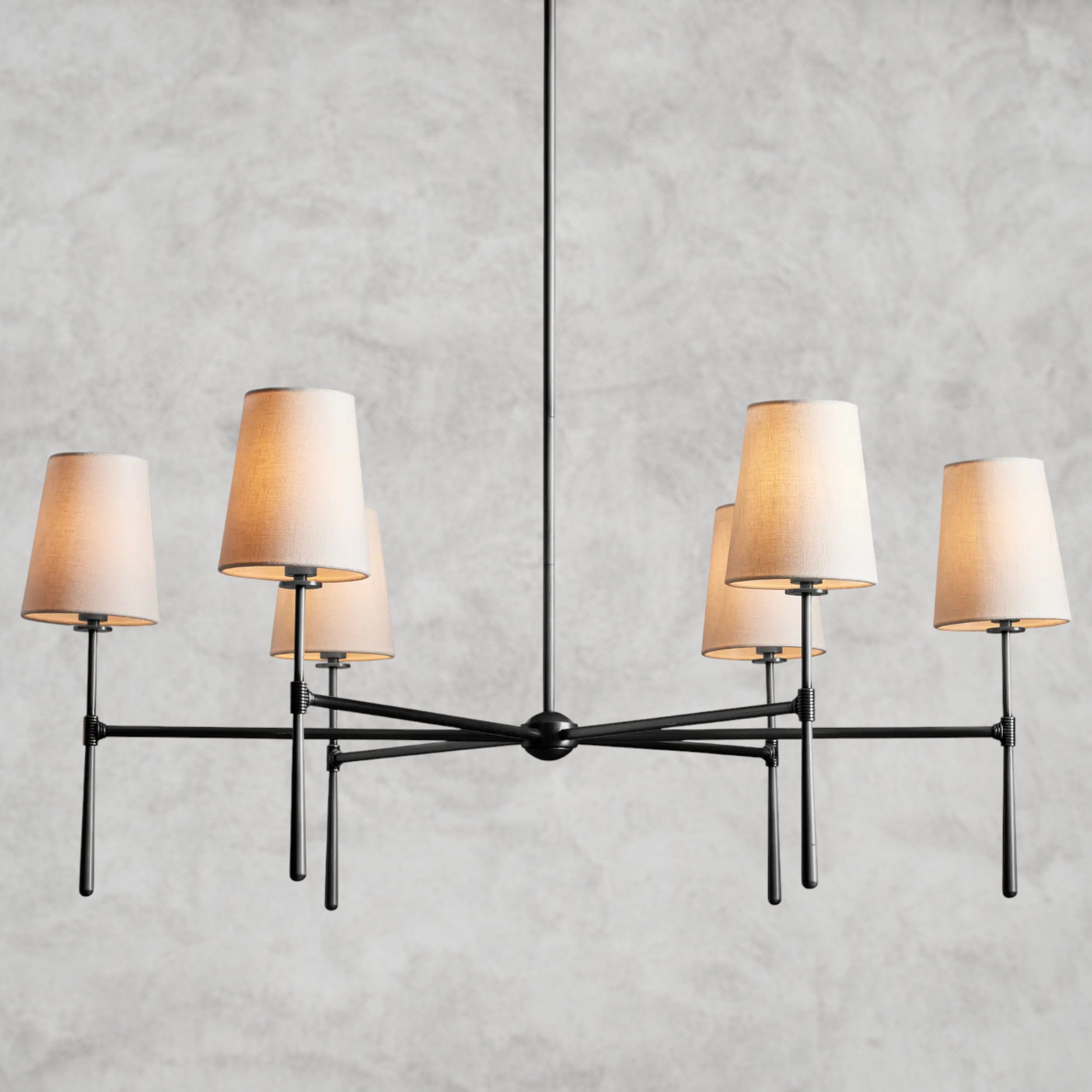 Bronze Rhodes Round Chandelier