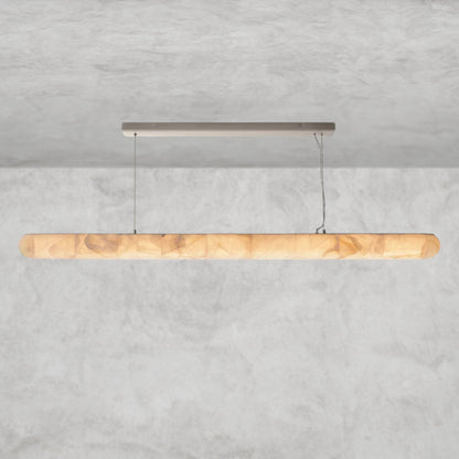 80" / Nickle Rivage lisse linear chandelier 60", 80"