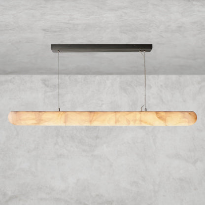 60" / Bronze Rivage lisse linear chandelier 60", 80"