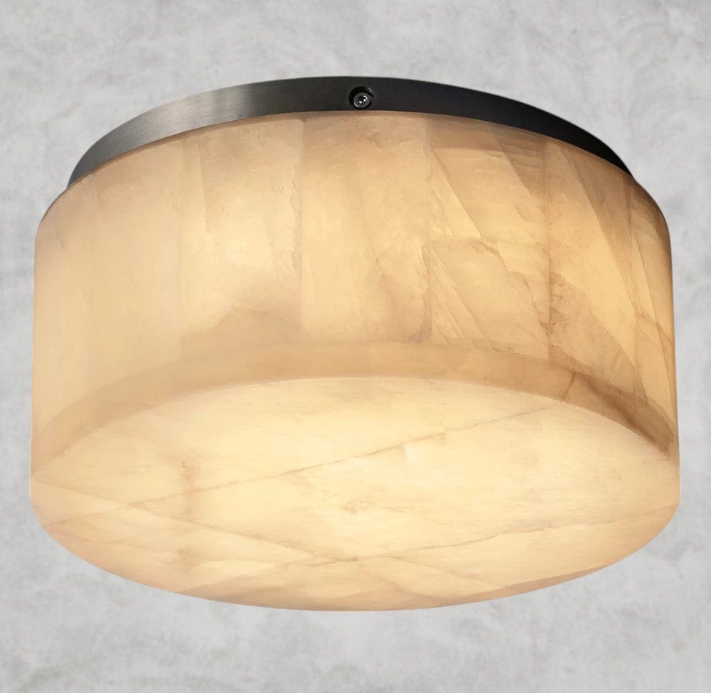 10" / Bronze Rivage lueur round flushmount 6", 10", 14"