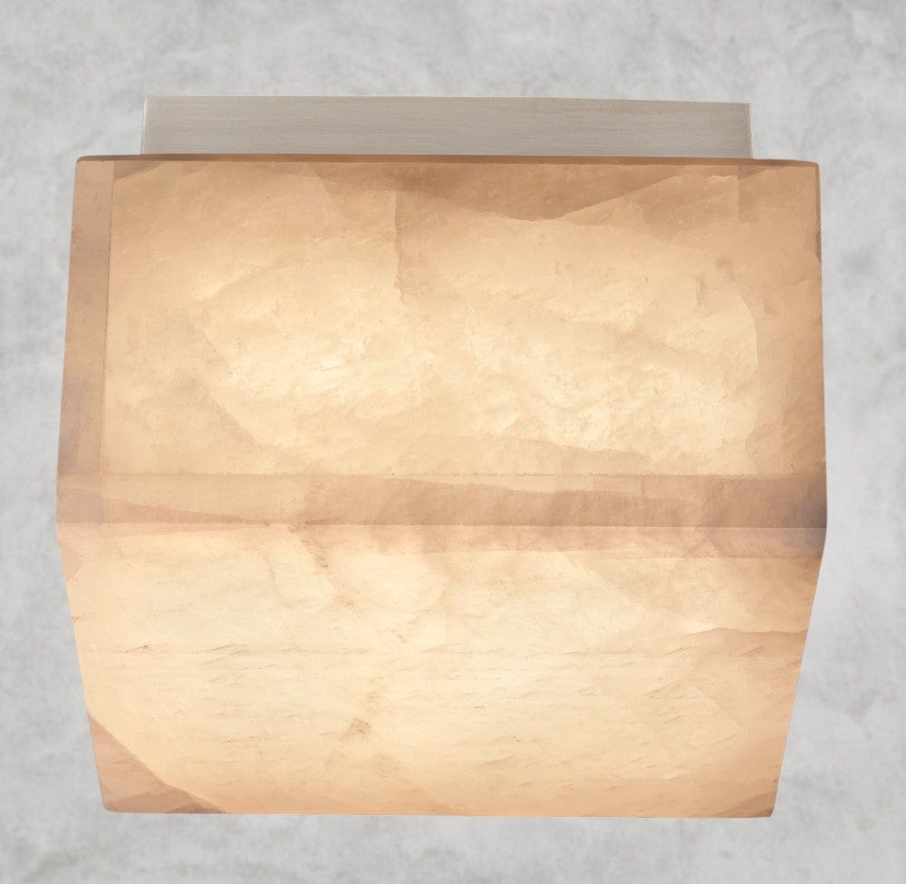 6" / Nickle Rivage square flushmount 6", 10", 14"