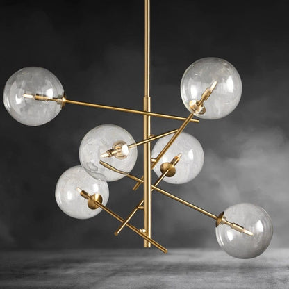 Brass Roscoe Chandelier