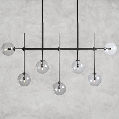 60" / Bronze Roscoe Linear Chandelier 60“, 72”