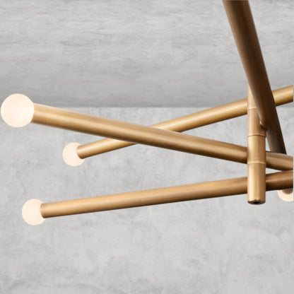 ROUSSEAU 8-LIGHT MOBILE ORB CHANDELIER 53", 68"