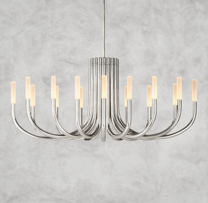 50" / Nickle Rousseau Round Chandelier 38", 50"