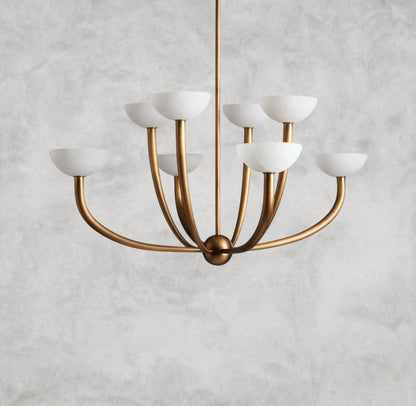 Saguaro Alabaster Chandelier 22", 42"