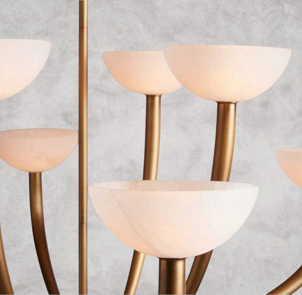 Saguaro Alabaster Chandelier 22", 42"