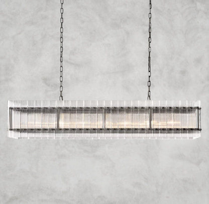 54" / Bronze San Marco Rectangular Chandelier 54", 72"