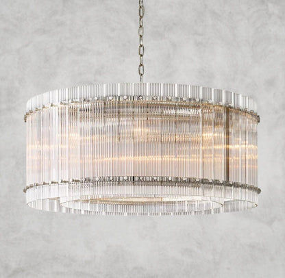 37" / Nickle San Marco Round Chandelier 22", 37", 48", 60"