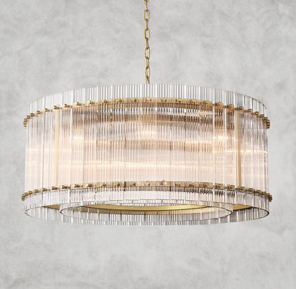 37" / Brass San Marco Round Chandelier 22", 37", 48", 60"