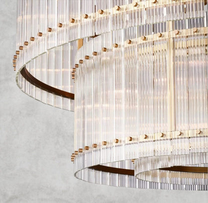 San Marco Two-Tier Round Chandelier 22", 37", 48", 60"