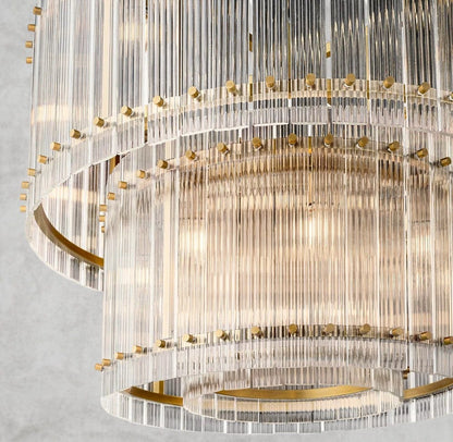 San Marco Two-Tier Round Chandelier 22", 37", 48", 60"