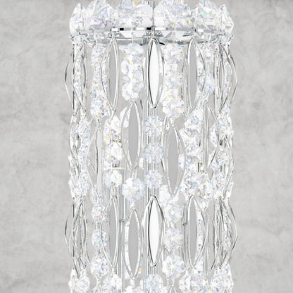 White / Clear Heritage Crystal Sarella 18 - Light Chandelier