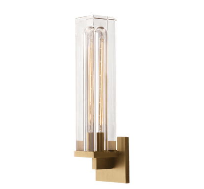 Brass Savile Rectangular Sconce