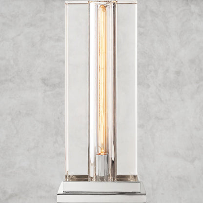 Nickle Savile Square Table Lamp