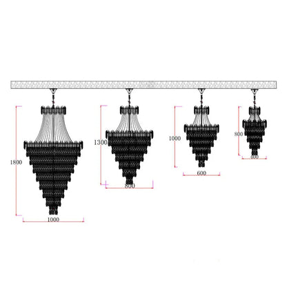 Farto Multi-tiered Crystal Chandelier