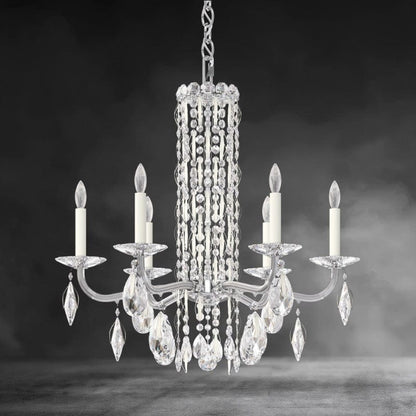Siena 6-light Crystal Chandelier 24"