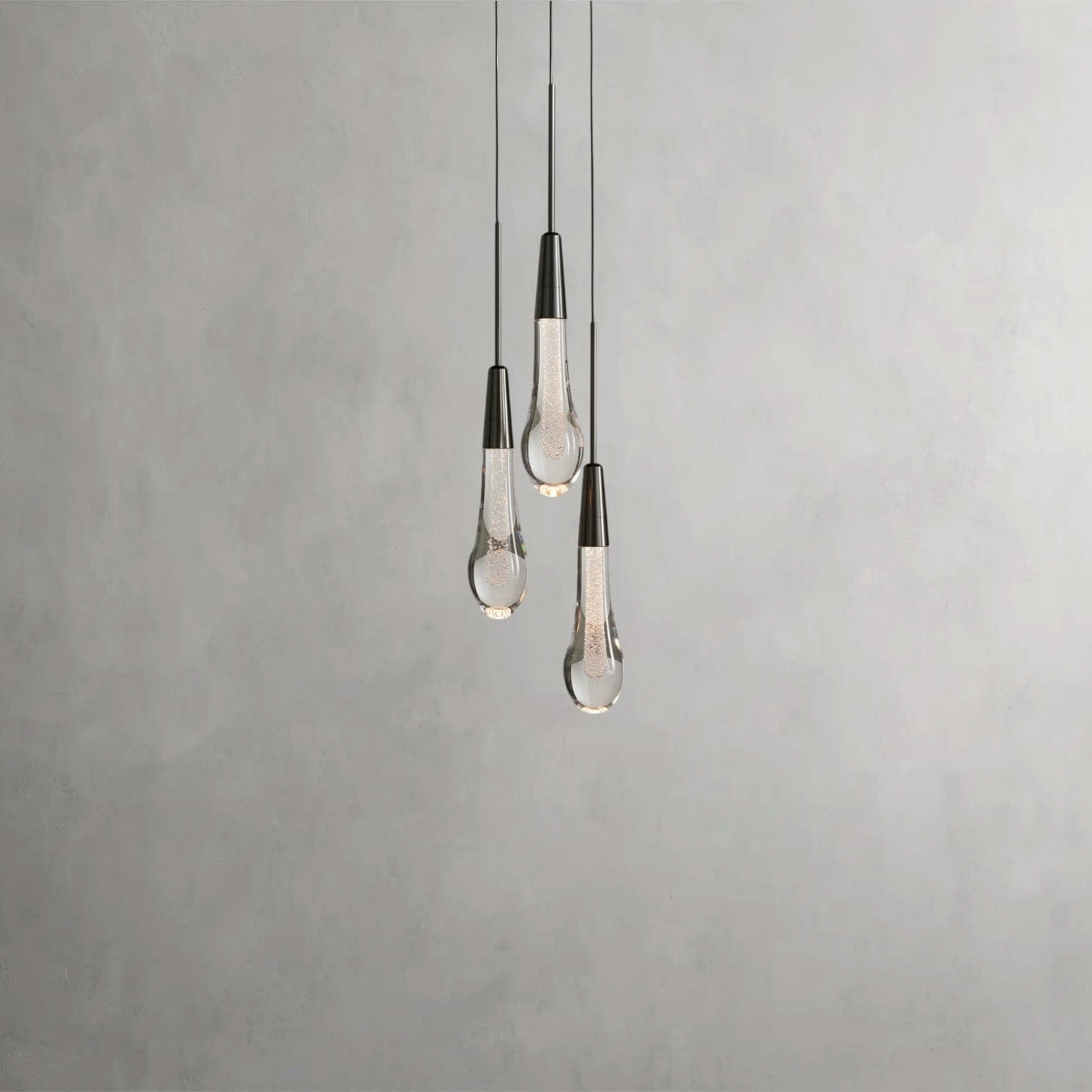 Bronze Soltaire Cluster Pendant