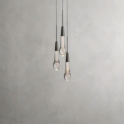 Bronze Soltaire Cluster Pendant