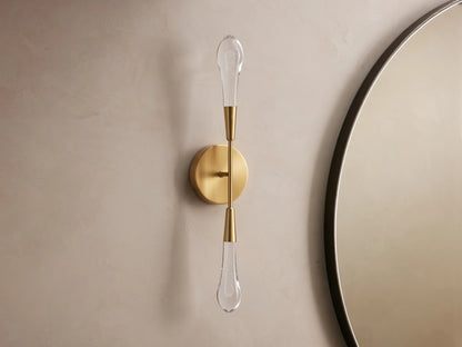 Soltaire Double Sconce