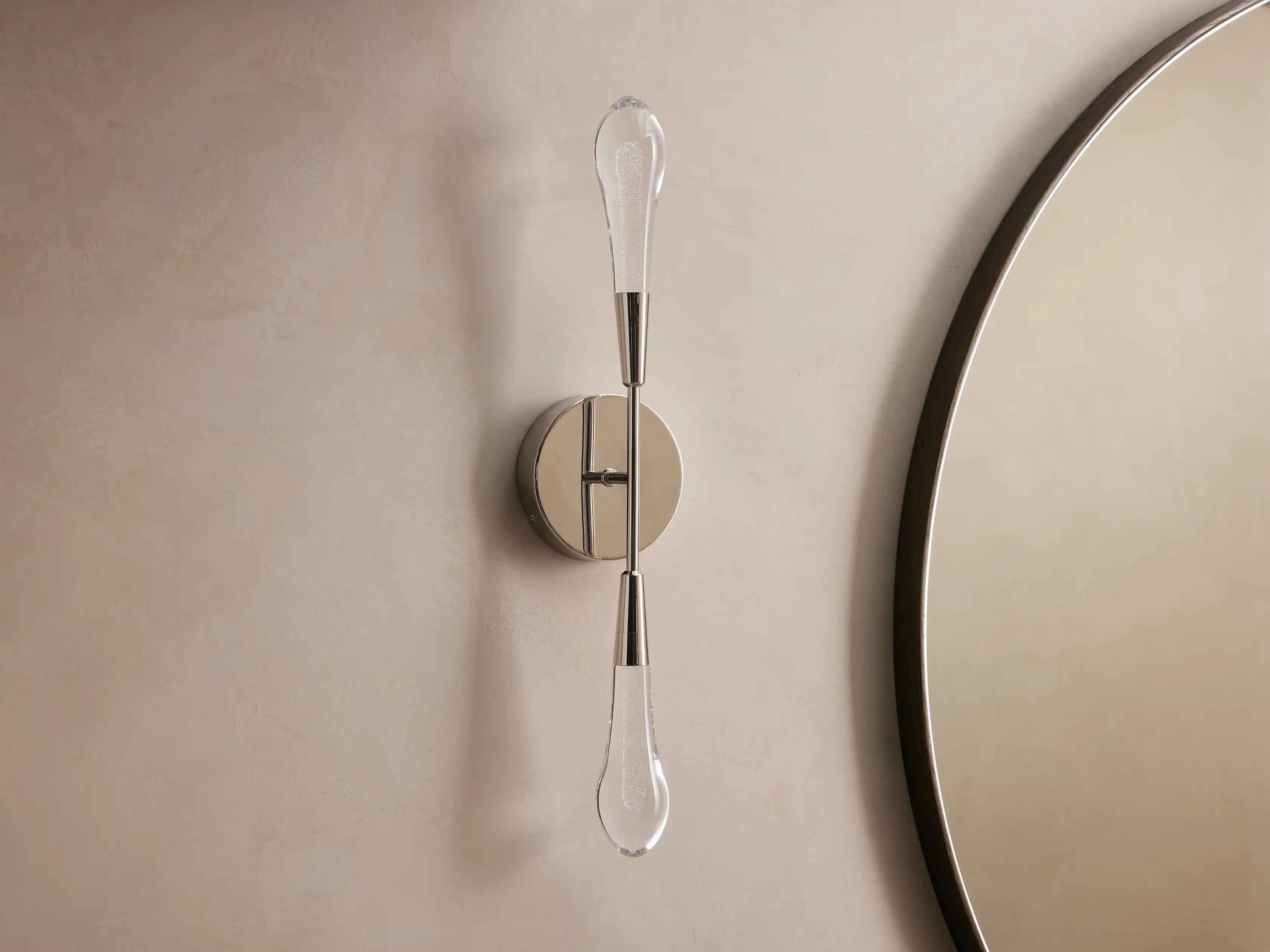 Soltaire Double Sconce