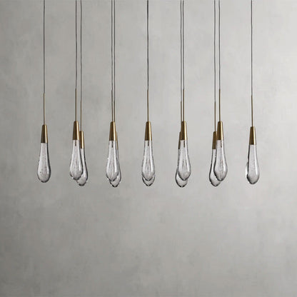 Soltaire Linear Chandelier 37", 50", 60", 70"