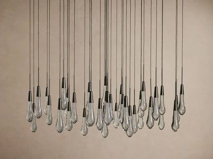 Soltaire Round Chandelier 17", 24", 36", 58"