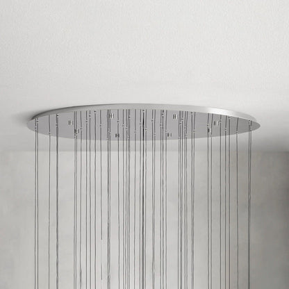 Soltaire Round Chandelier 17", 24", 36", 58"