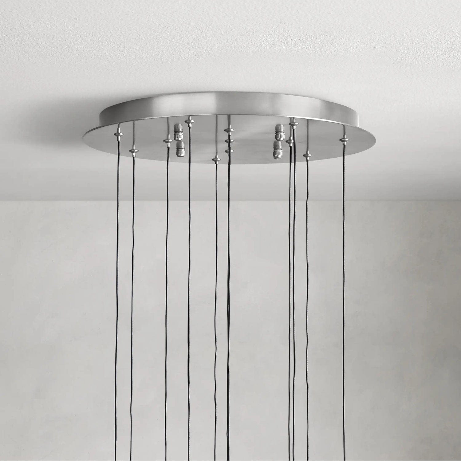 Soltaire Round Chandelier 17", 24", 36", 58"