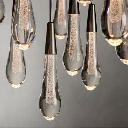 Soltaire Round Chandelier 17", 24", 36", 58"