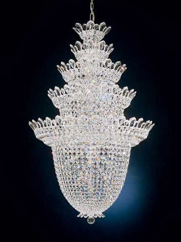 Trillane Five-layer Crystal Chandelier 33"