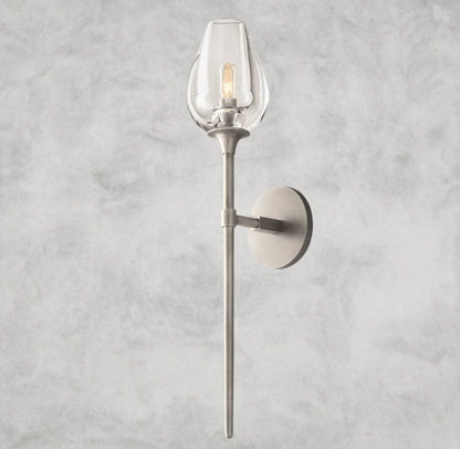 Nickle TULIP GRAND SCONCE