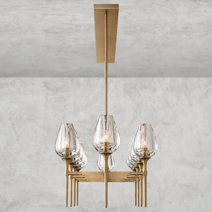 Tulip Linear Chandelier 52", 65"