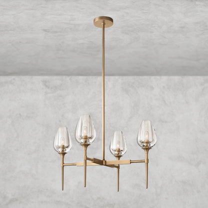 TULIP ROUND CHANDELIER 27", 42", 54"