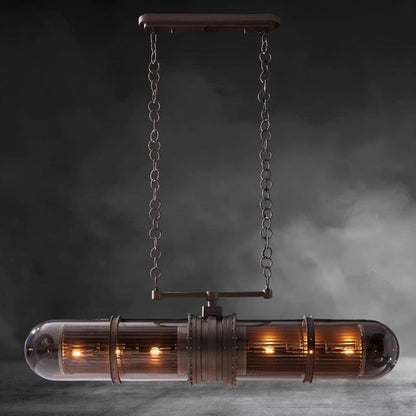 Large Turbine Linear Pendant