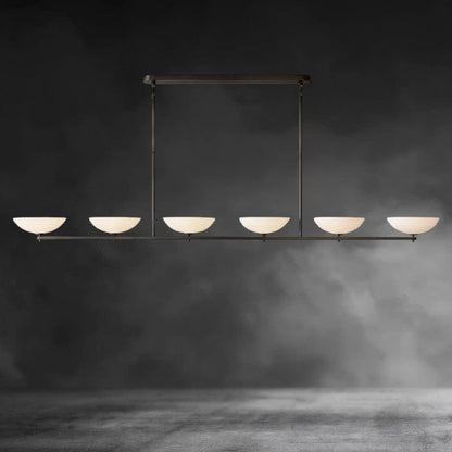 96" / Bronze Vernet Linear Chandelier 60", 76", 96"