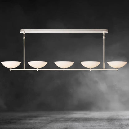 76" / Nickle Vernet Linear Chandelier 60", 76", 96"