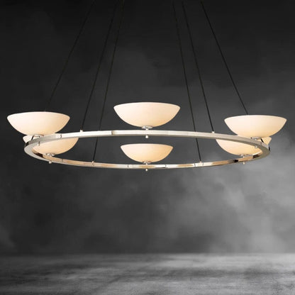 60" / Nickle Vernet Round Chandelier 36", 48", 60"