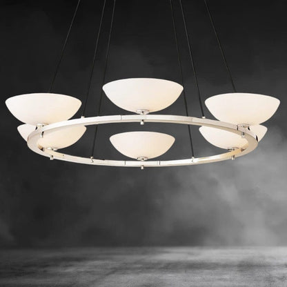 48" / Nickle Vernet Round Chandelier 36", 48", 60"