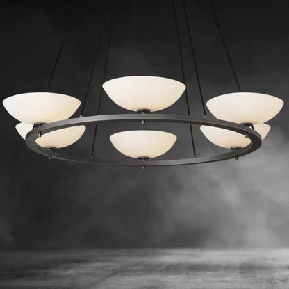 48" / Bronze Vernet Round Chandelier 36", 48", 60"